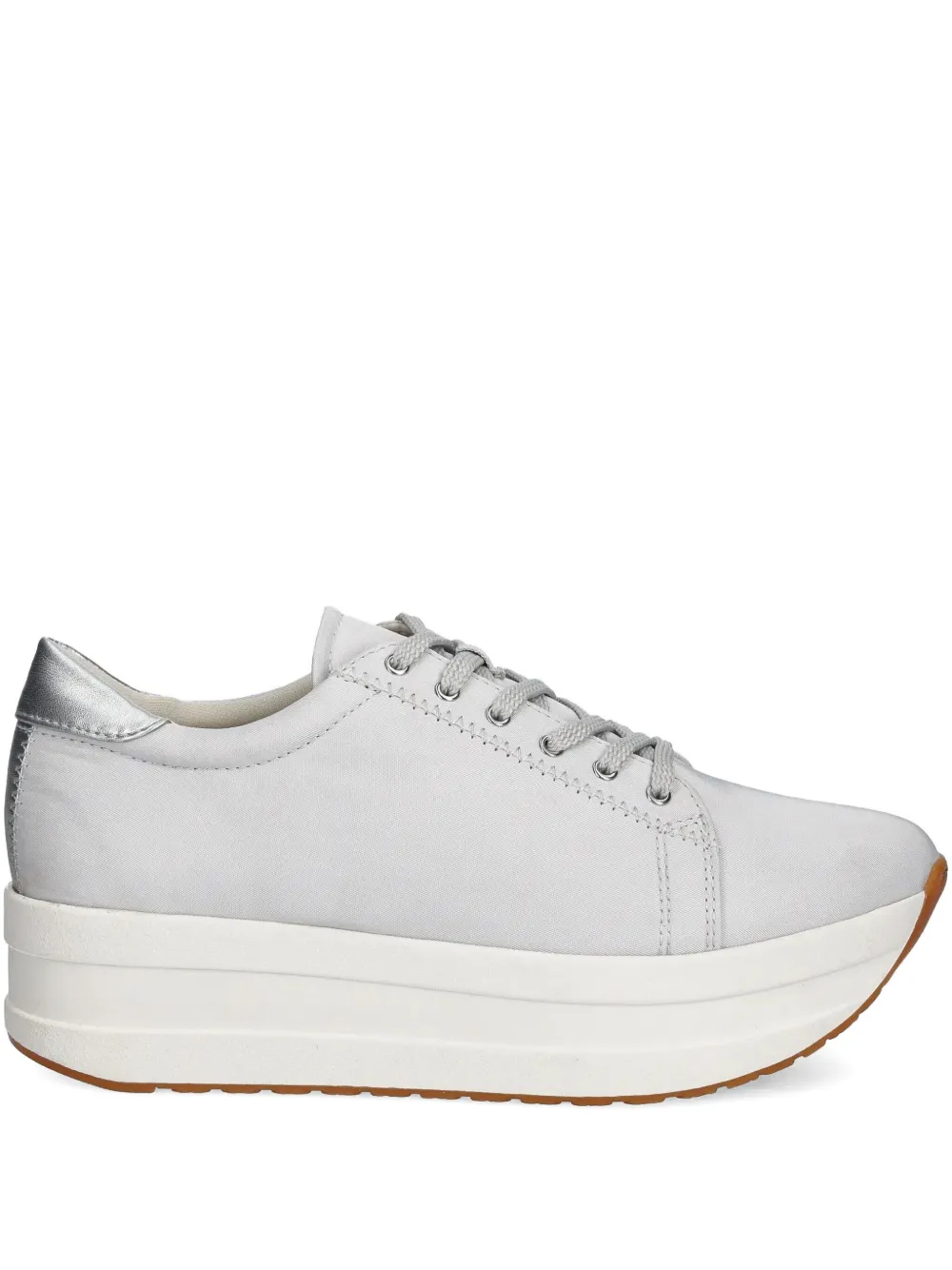 VAGABOND platform lace-up trainers Grey
