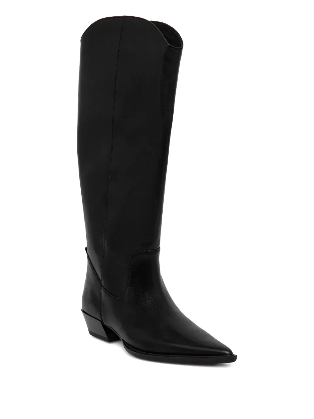 VAGABOND 35mm Cassie pointed-toe cowboy boots Black