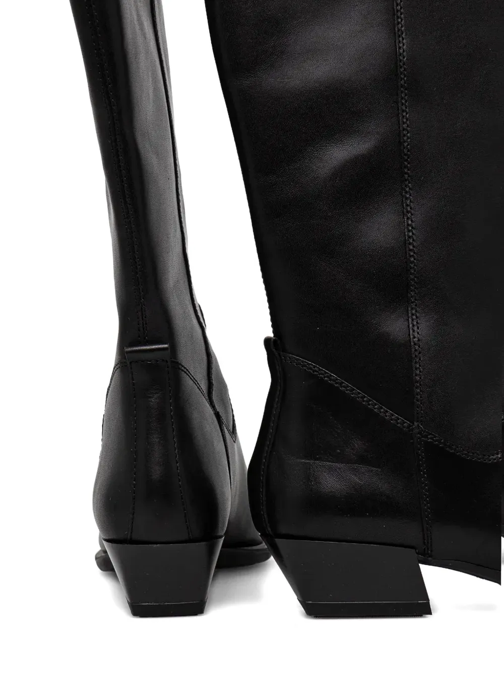 VAGABOND 35mm Cassie pointed-toe cowboy boots Black