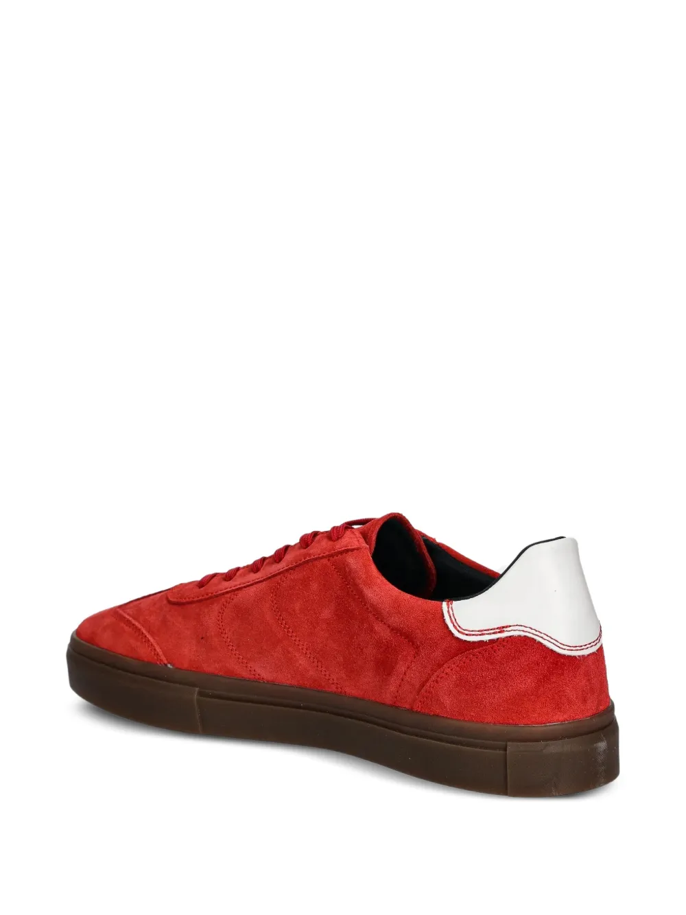 VAGABOND Cody suede lace-up sneakers Red