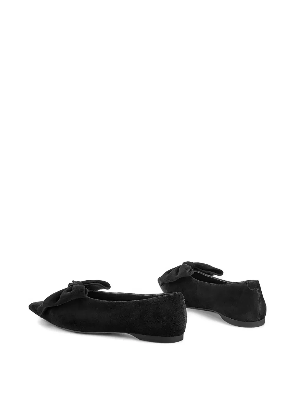 VAGABOND Hermine ballerina's met strikdetail Zwart