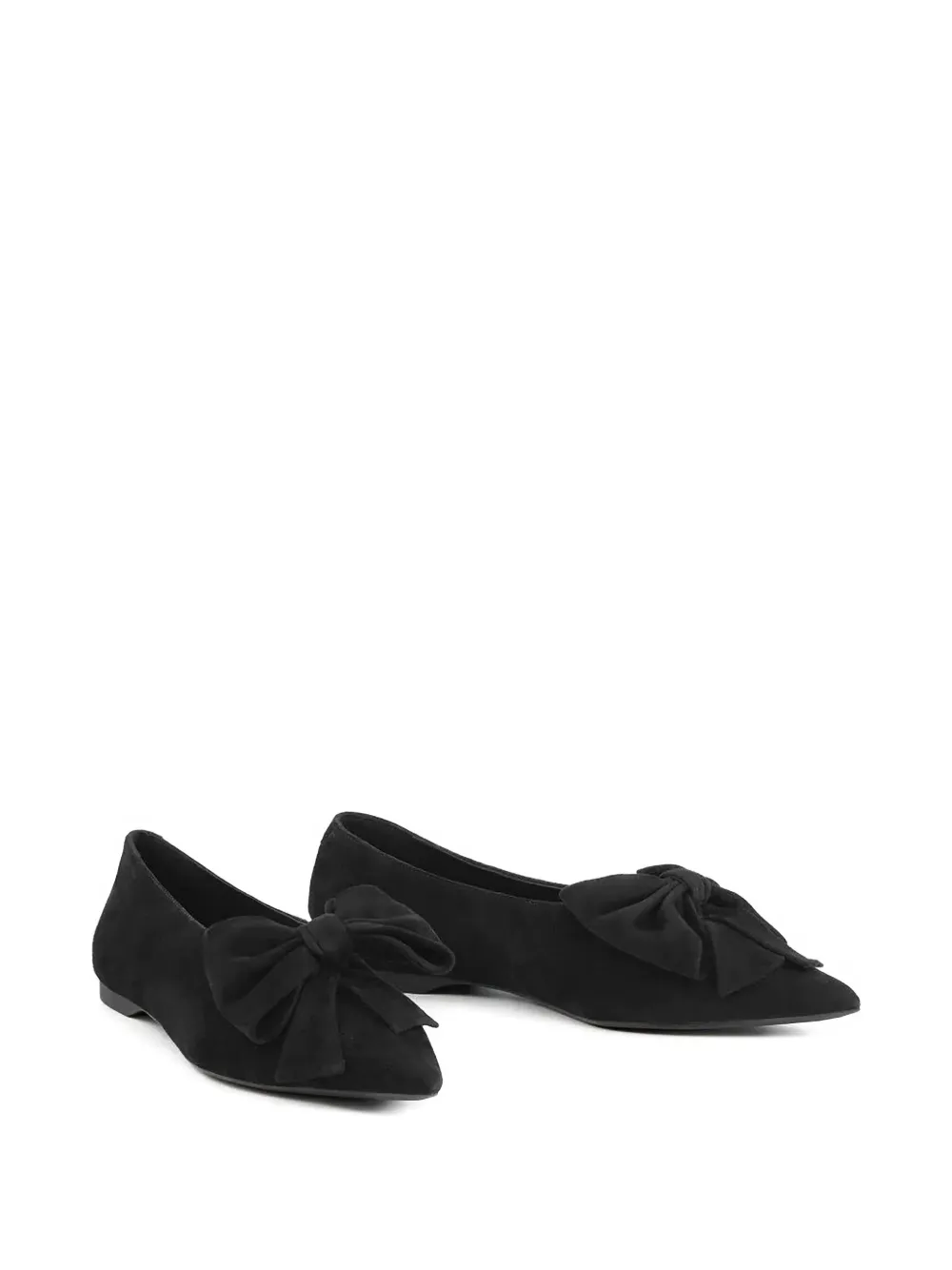VAGABOND Hermine ballerina's met strikdetail Zwart