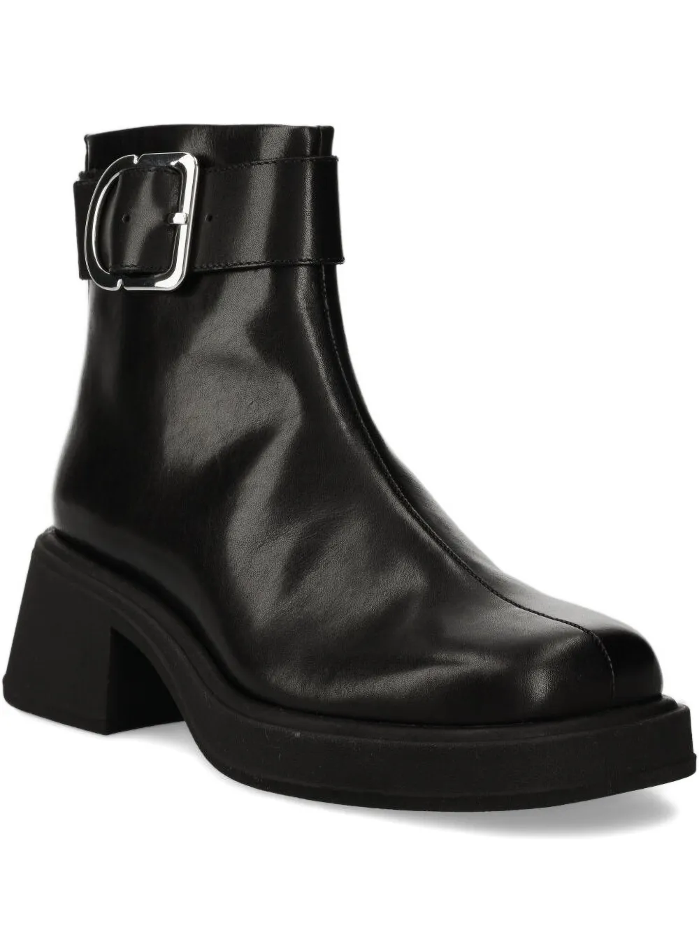 VAGABOND Dorah buckle-fastening platform boots Black