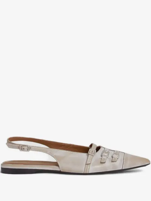 VAGABOND Hermine buckled slingback ballet flats