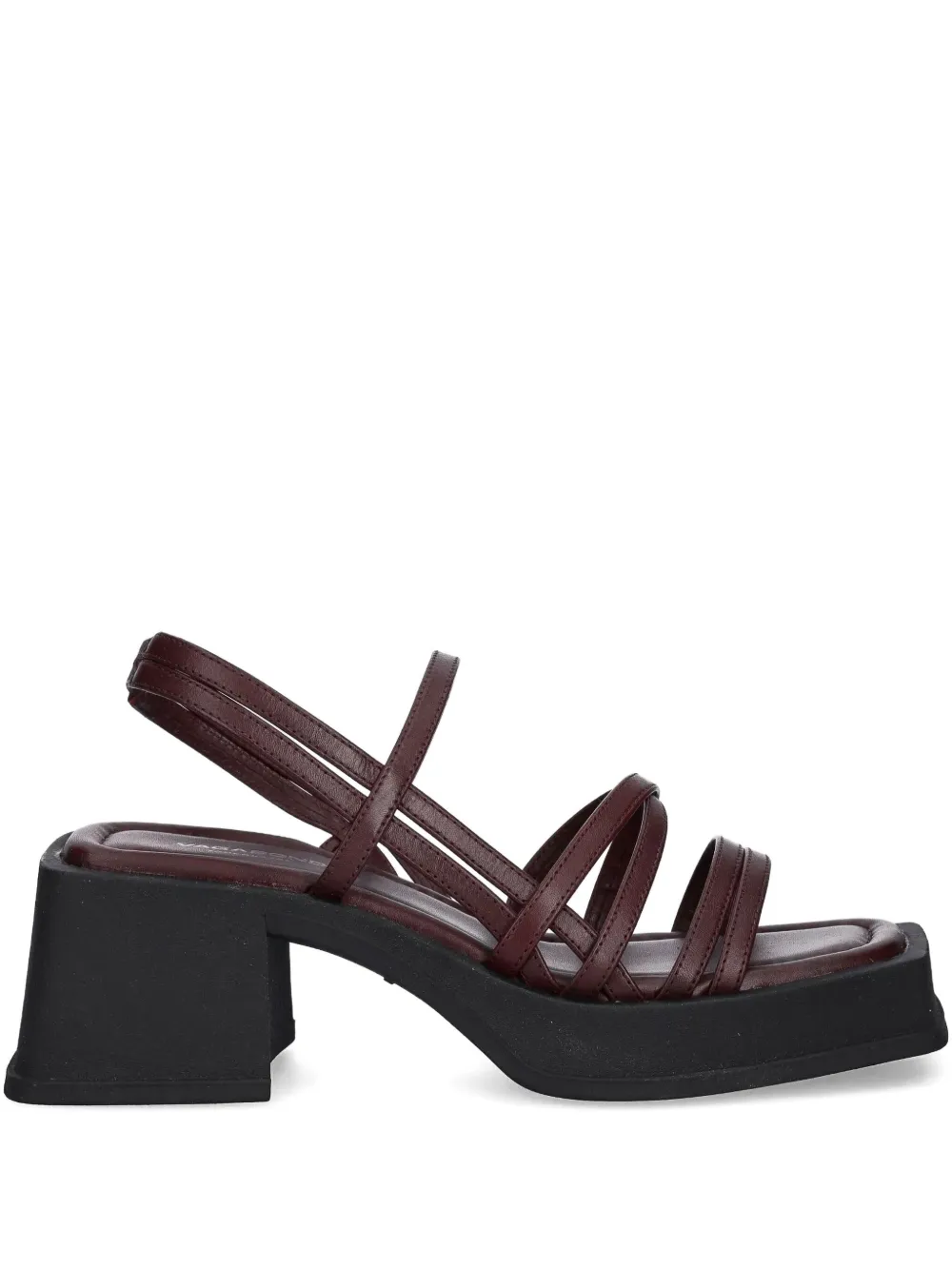 VAGABOND 67mm Hennie crossover-strap sandals | Red | Image 1