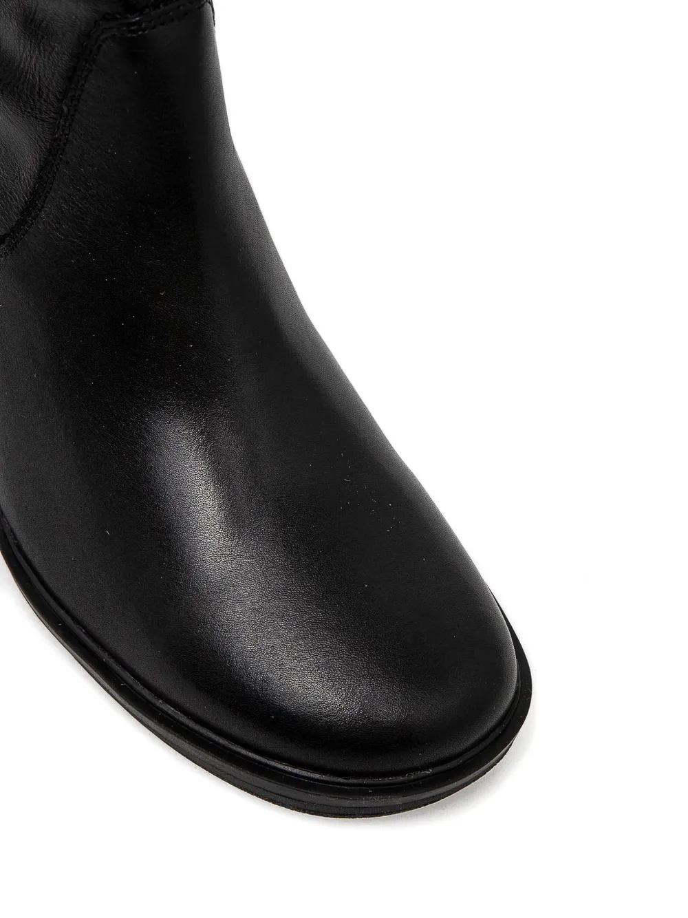 VAGABOND 70mm Deena wedge leather boots Black