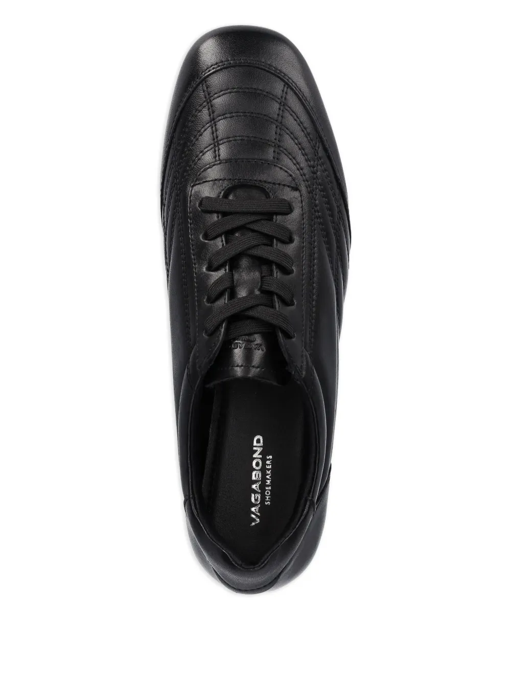 VAGABOND Hillary leren sneakers Zwart