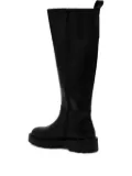 VAGABOND zip-detail block-heel knee-high boots - Black