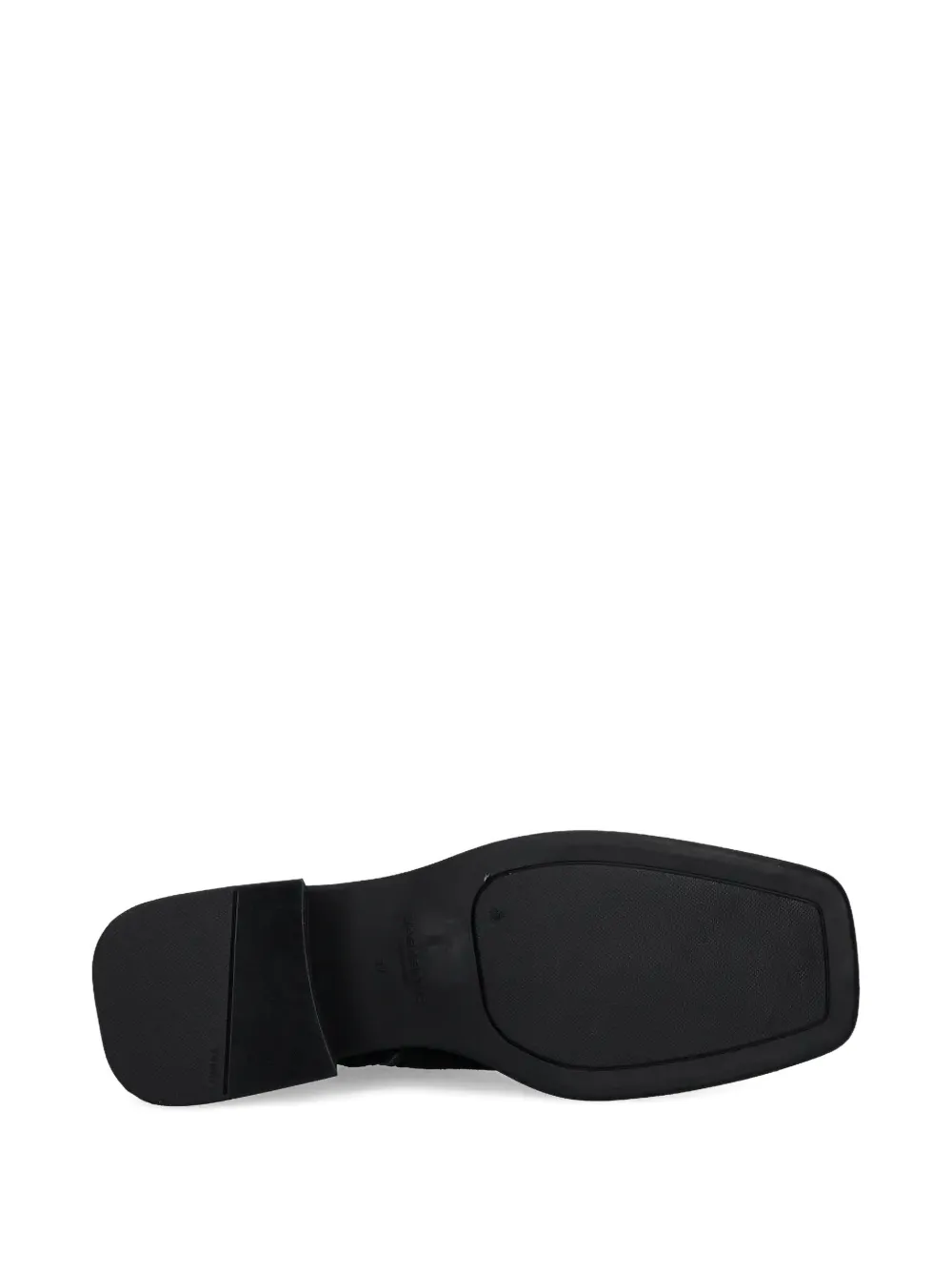 Vagabond 47mm Blanca Square-toe Ankle Boots In Black