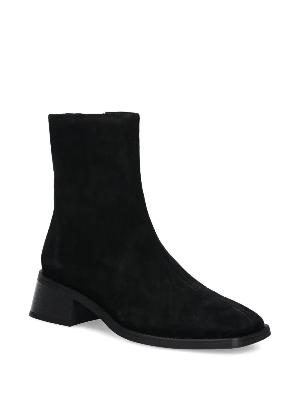 Vagabond 47mm Blanca Square-toe Ankle Boots In Black