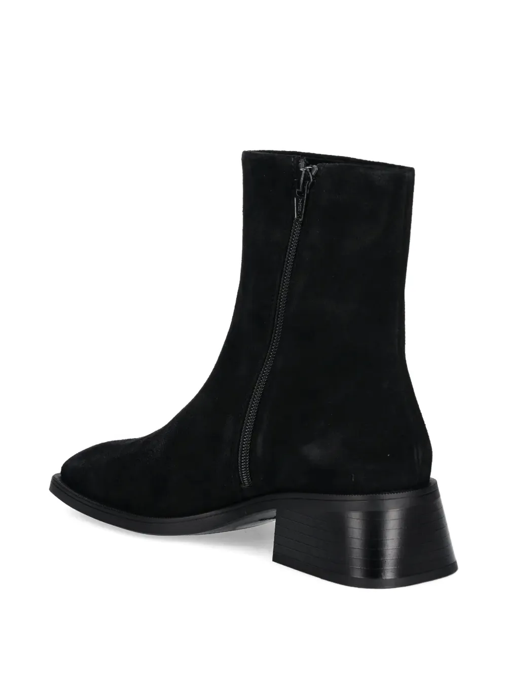 Vagabond 47mm Blanca Square-toe Ankle Boots In Black