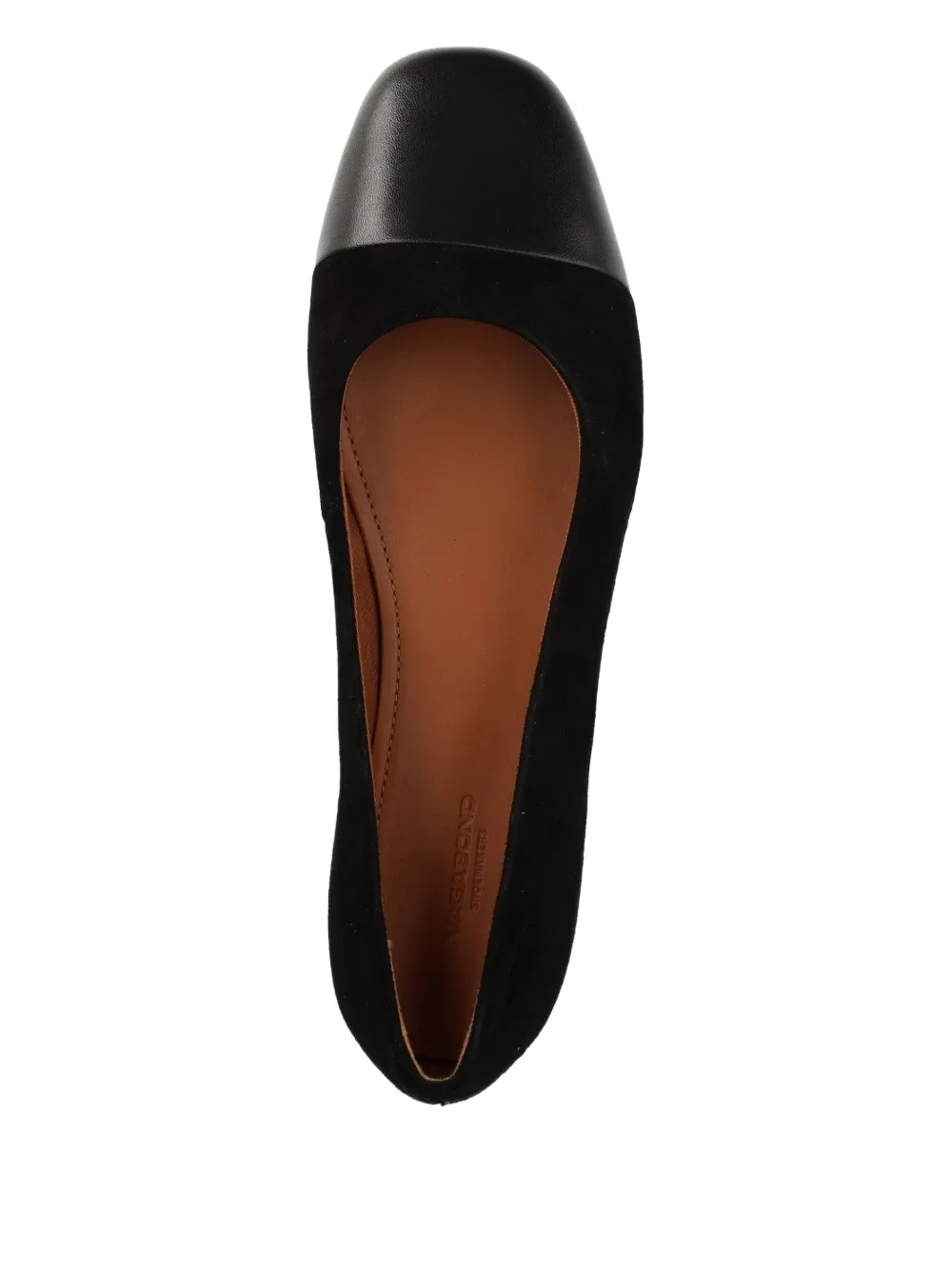 Vagabond Jolin Suede Ballet Flats In Black