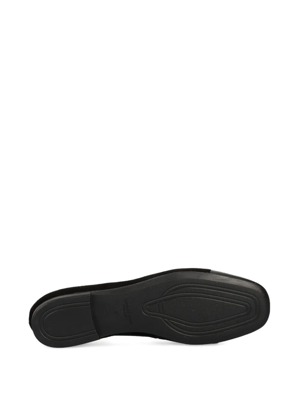 Vagabond Jolin Suede Ballet Flats In Black