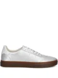 VAGABOND Cody metallic leather sneakers - Silver