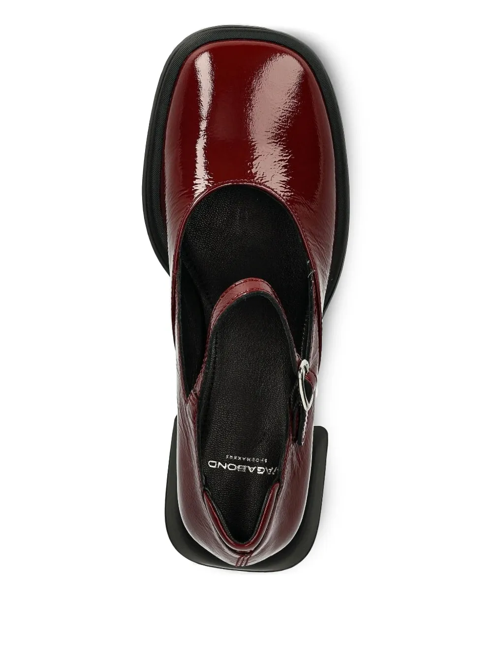 Vagabond 55mm Ansie Patent Leather Pumps In Red