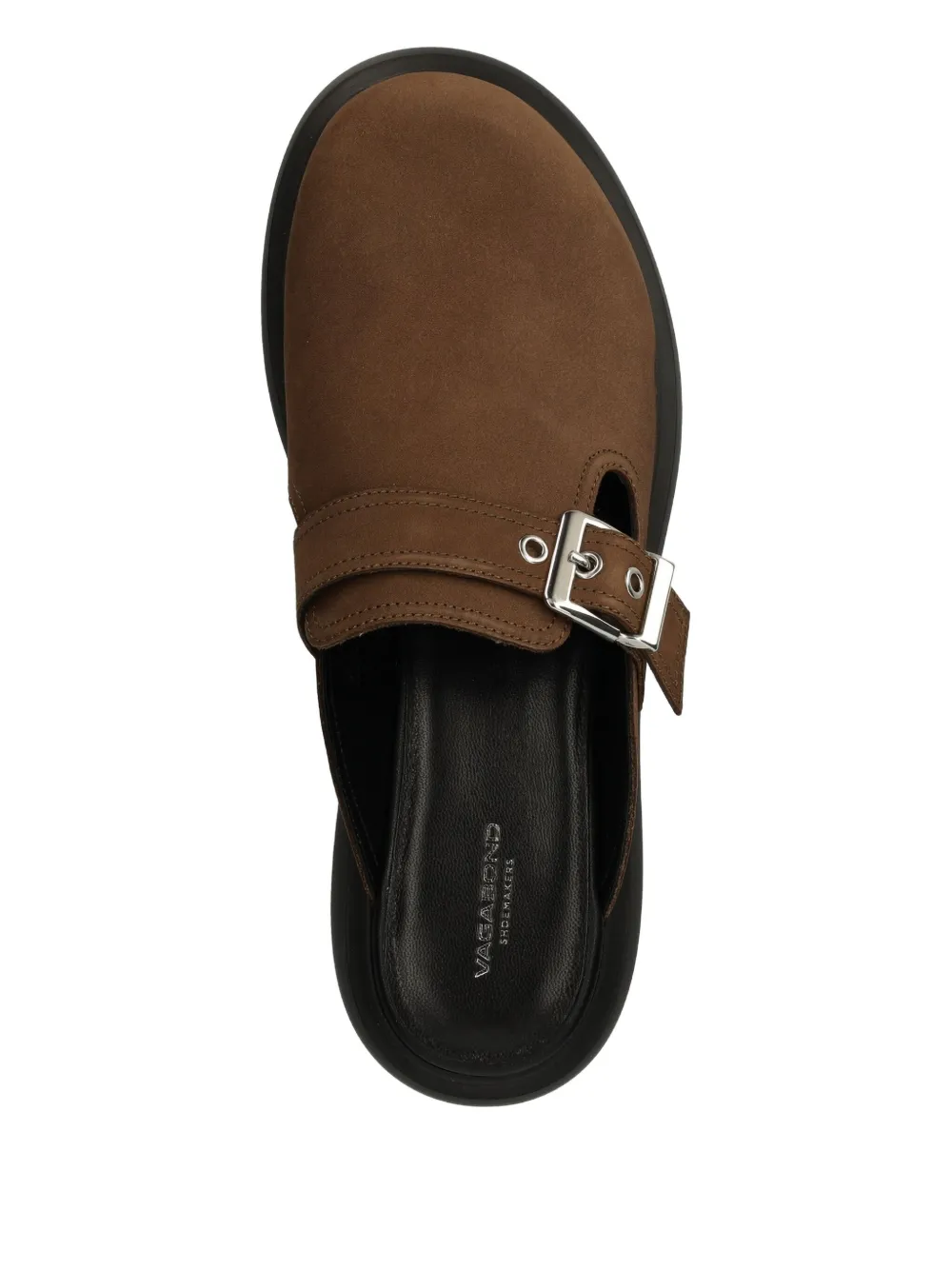VAGABOND Blenda buckle-detail platform mules Bruin