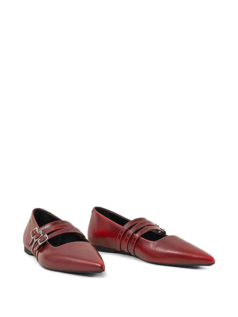 VAGABOND Hermine pointed-toe buckled ballet flats | Image 2