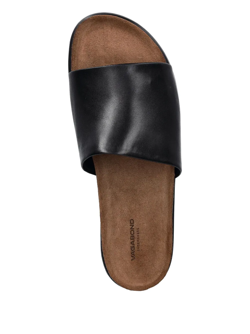 VAGABOND Effie leather open-toe sandals Black