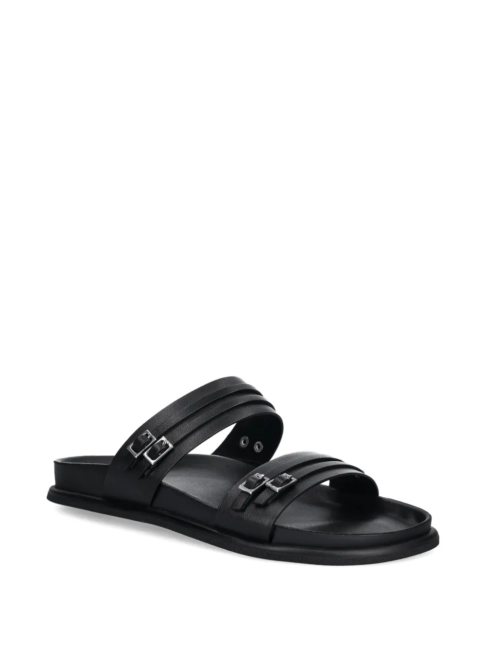 VAGABOND Effie buckle-detail leather sandals | Flat Sandals | Image 2