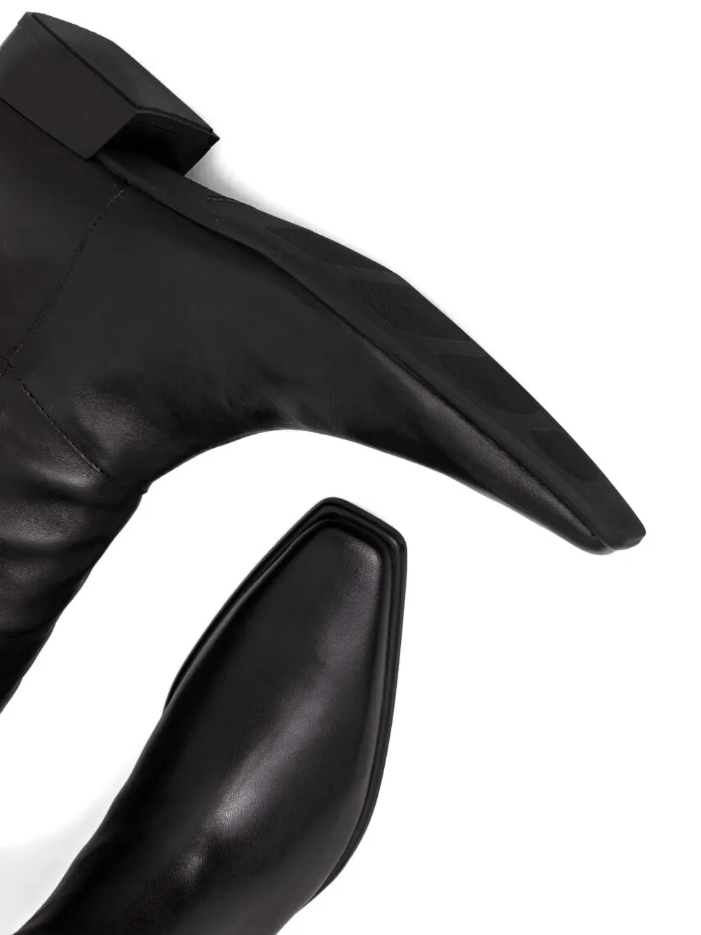 VAGABOND 24mm Nella buckle-fastening leather boots Black