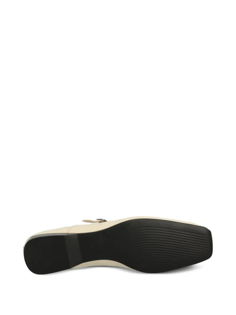 VAGABOND Ballerina's met vierkante neus Beige