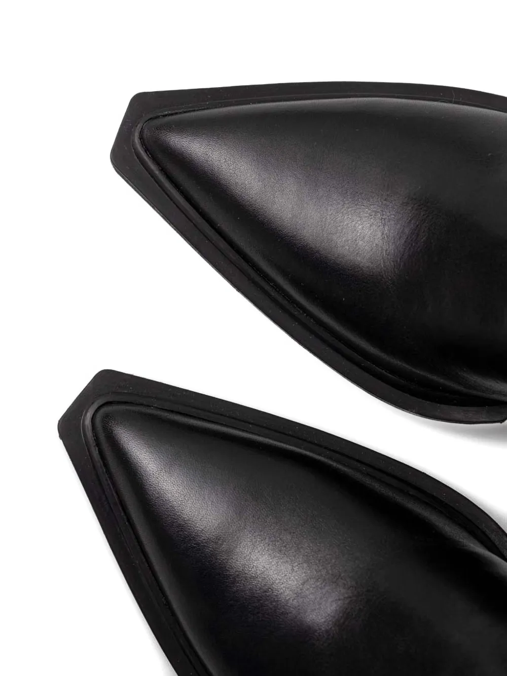 Vagabond Pointed-toe Block-heel Boots In Black