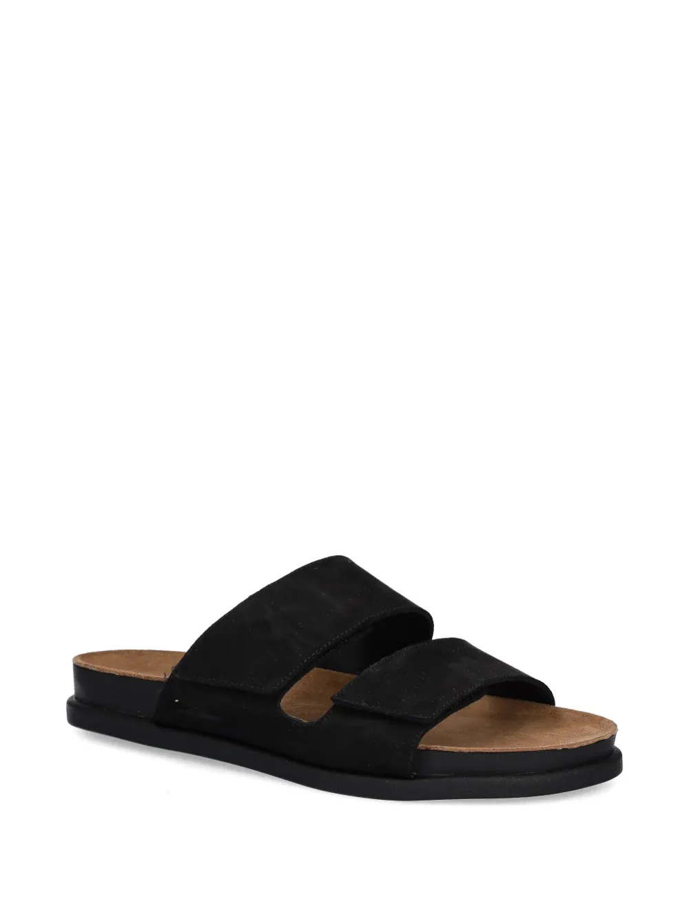 VAGABOND double-strap slip-on sandals Black