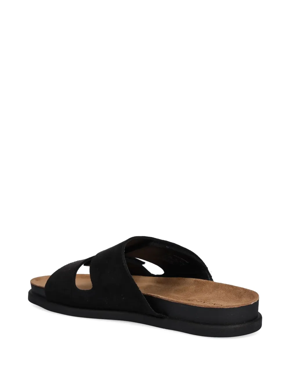VAGABOND double-strap slip-on sandals Black