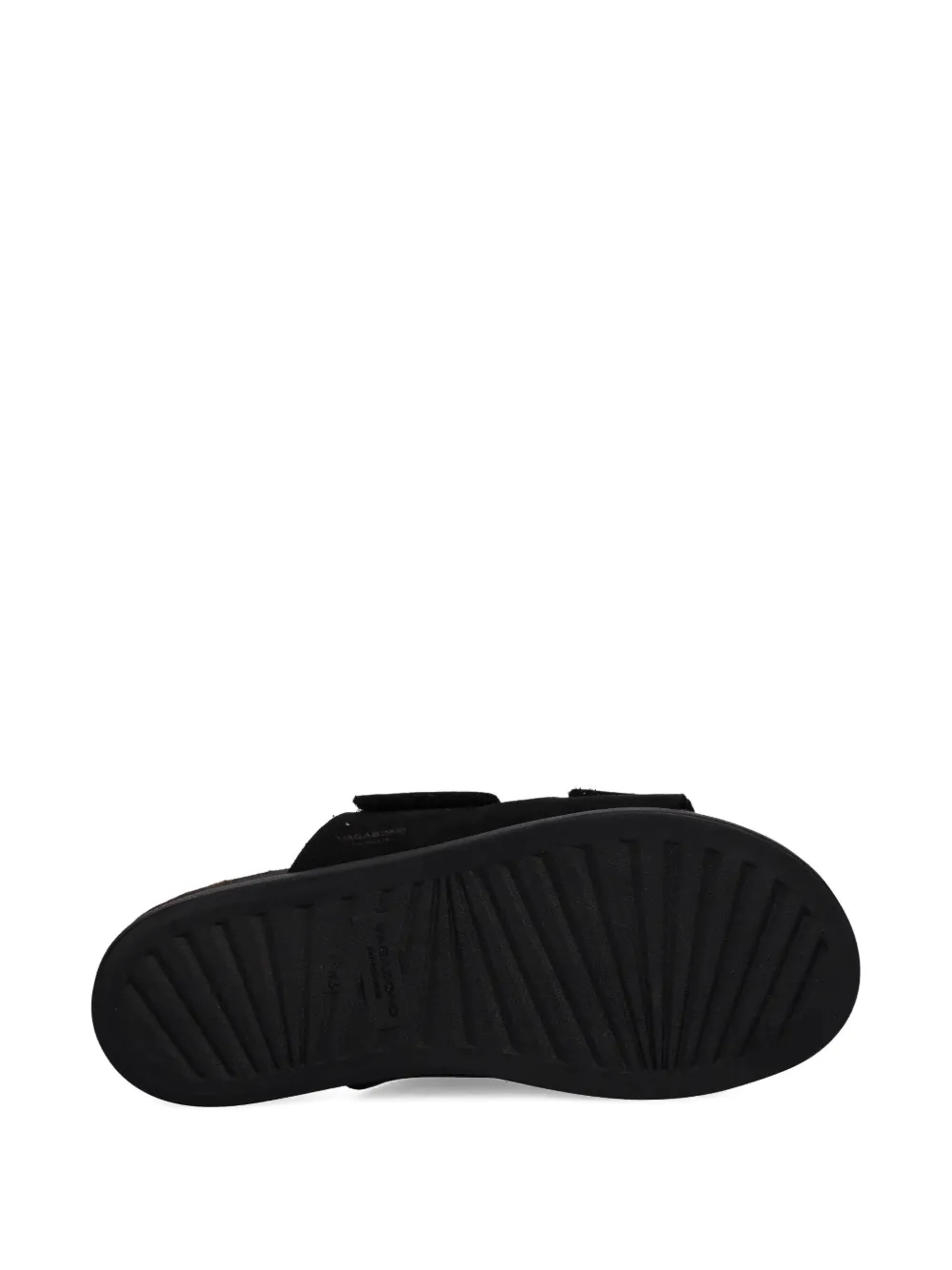 VAGABOND double-strap slip-on sandals Black