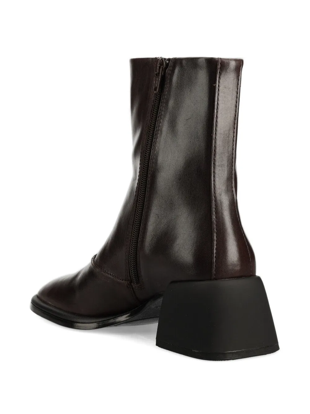 VAGABOND 59mm Ansie zipped block-heel boots Brown