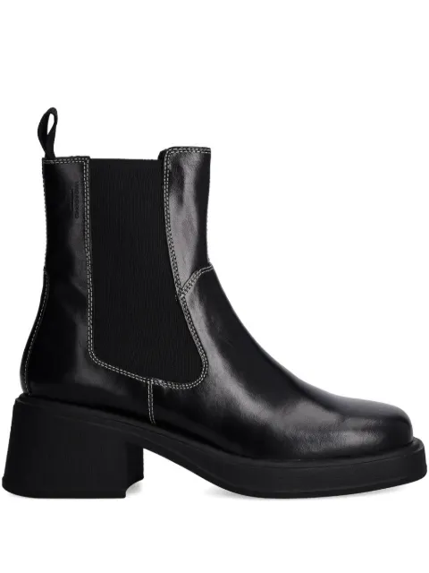 VAGABOND Dorah stretch panel block heel boots