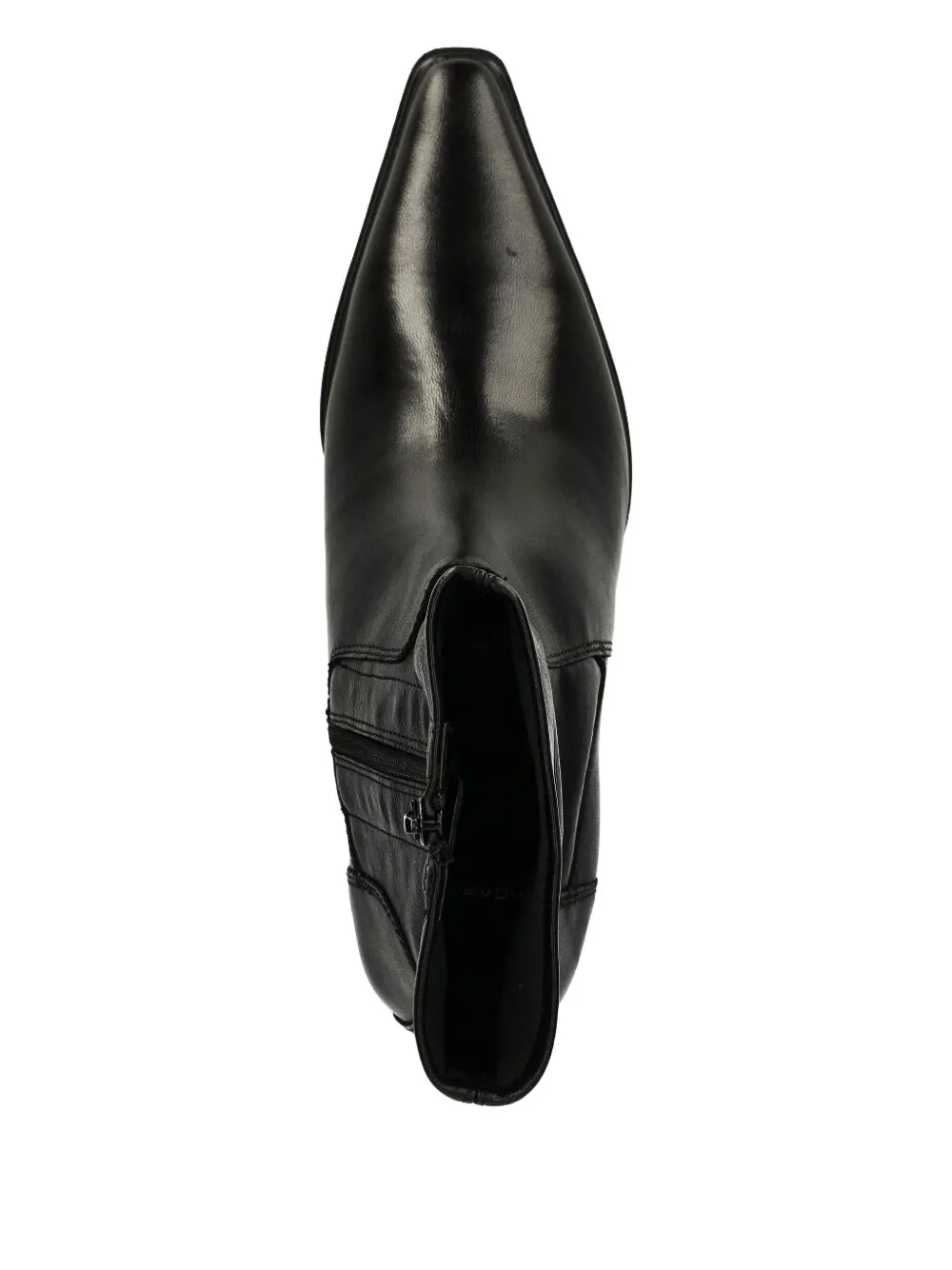Vagabond 57mm Giselle Pointed-toe Ankle Boots In Black
