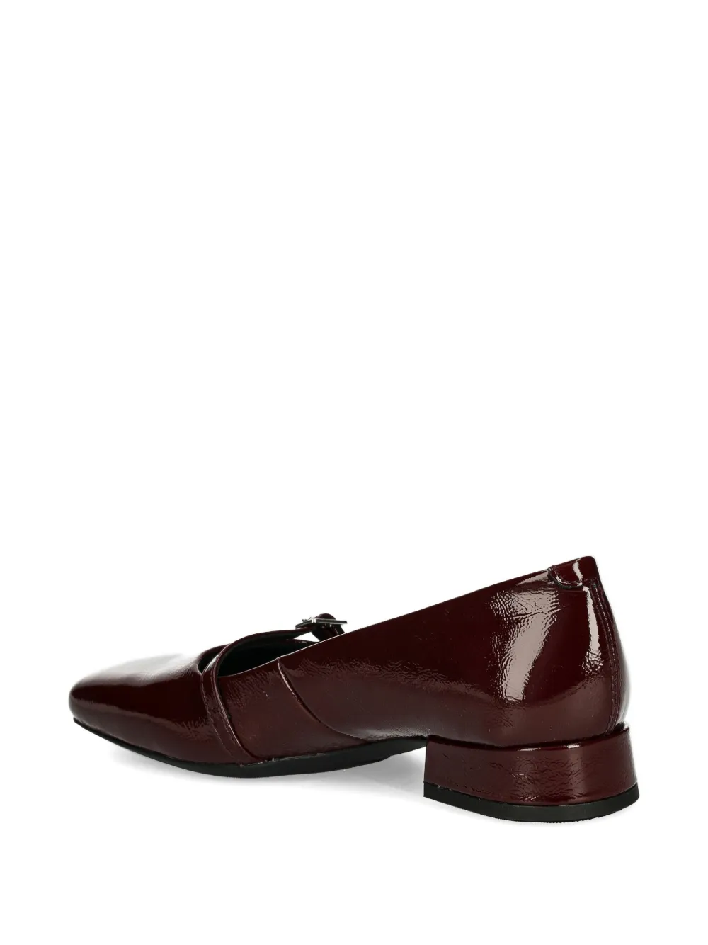 VAGABOND Debbi ballerina's met vierkante neus en gespdetail Rood