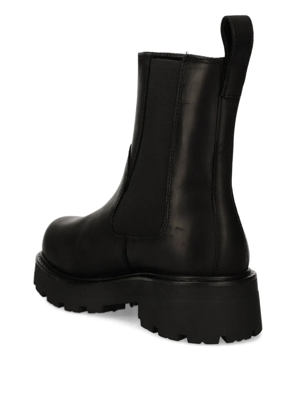 Vagabond Cosmo 2.0 Elastic-panel Platform Boots In Black