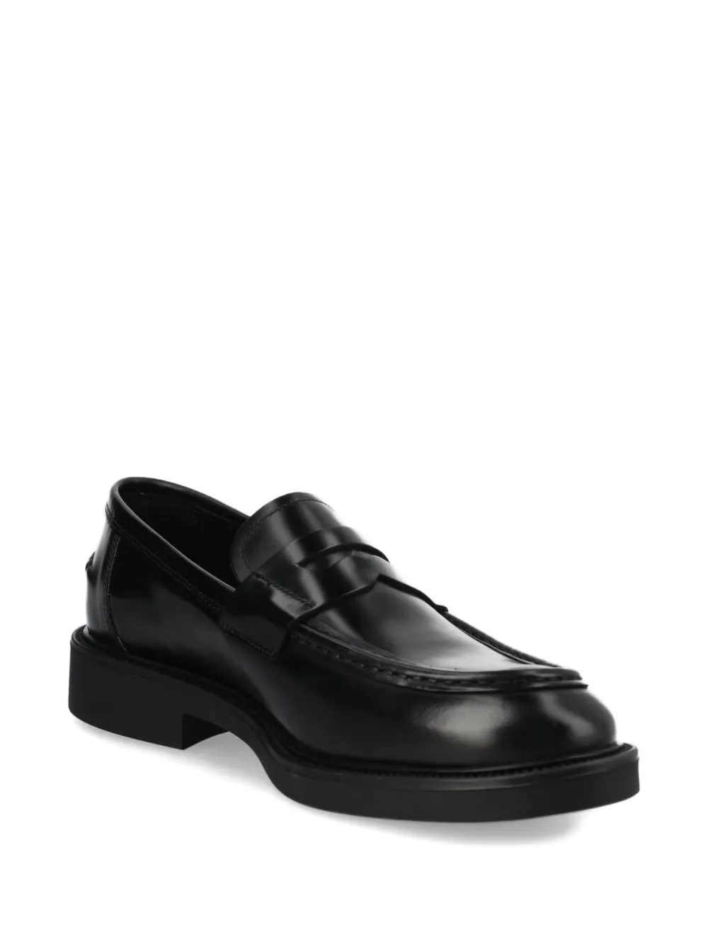 VAGABOND Leren loafers Zwart