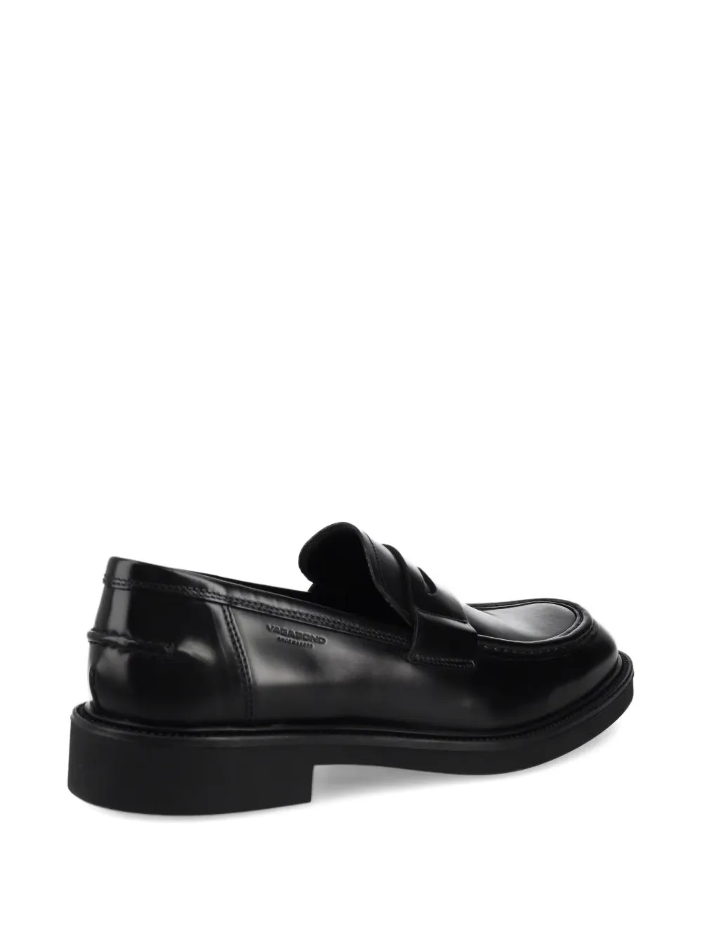 VAGABOND Leren loafers Zwart