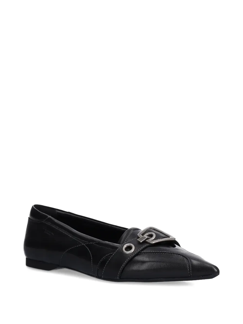 VAGABOND Hermine buckled pointed ballet flats | Image 2