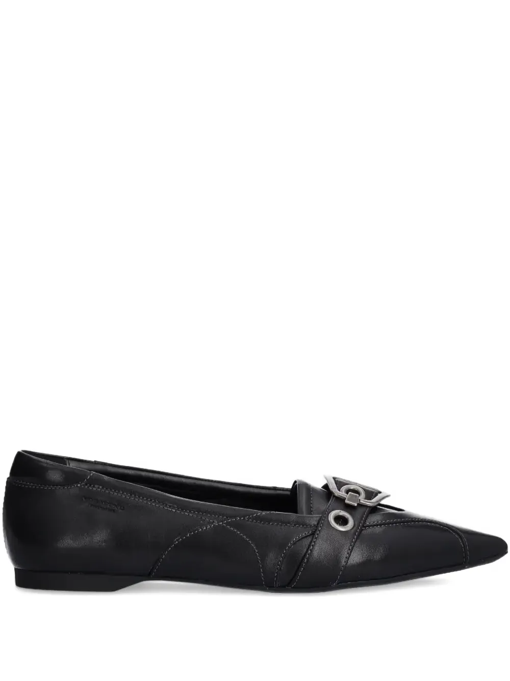 VAGABOND Hermine ballerina's met gesp Zwart