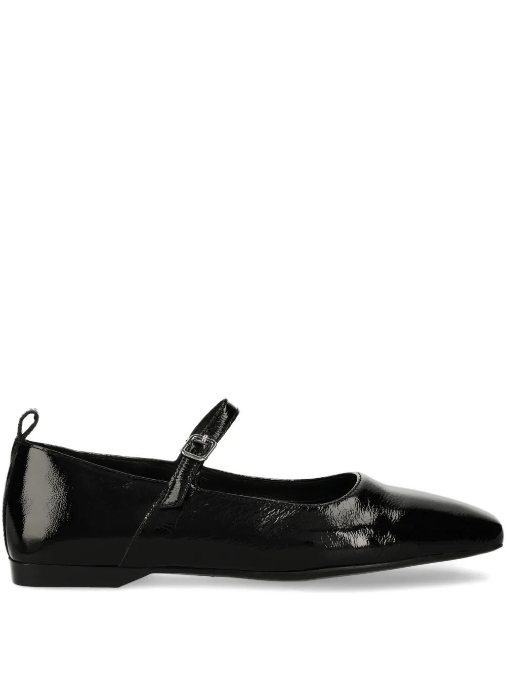 VAGABOND Delia lakleren ballerina's met gesp Zwart