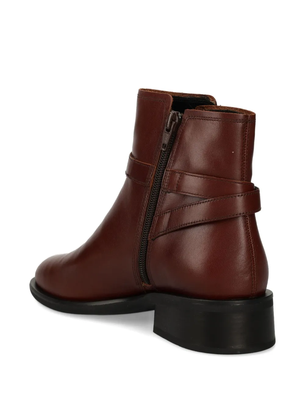 VAGABOND Sheila buckle-fastening leather boots Brown