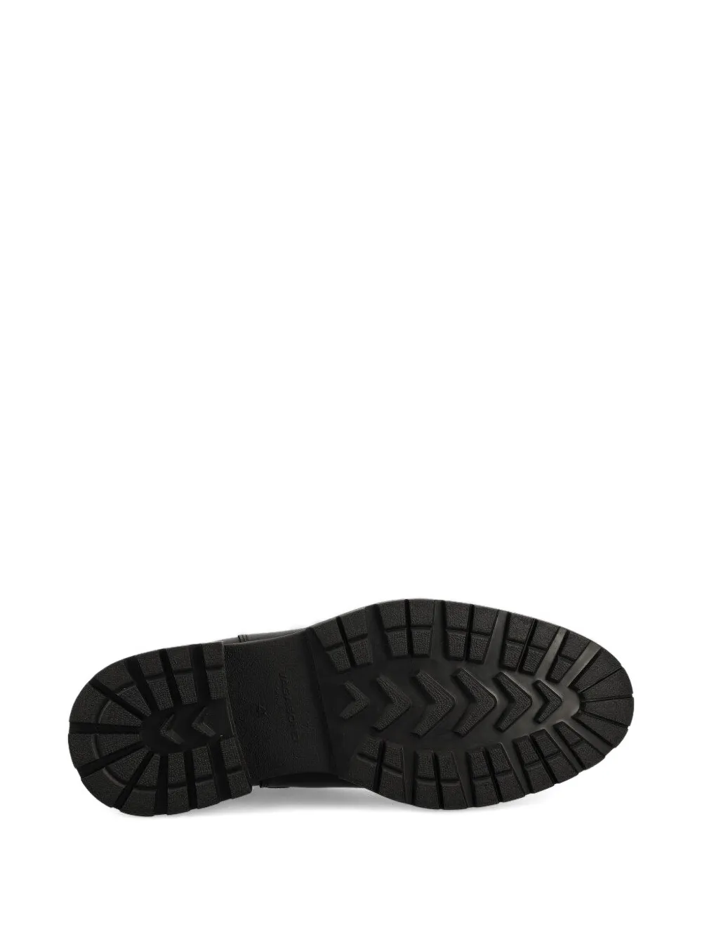VAGABOND elastic-panel leather boots Black