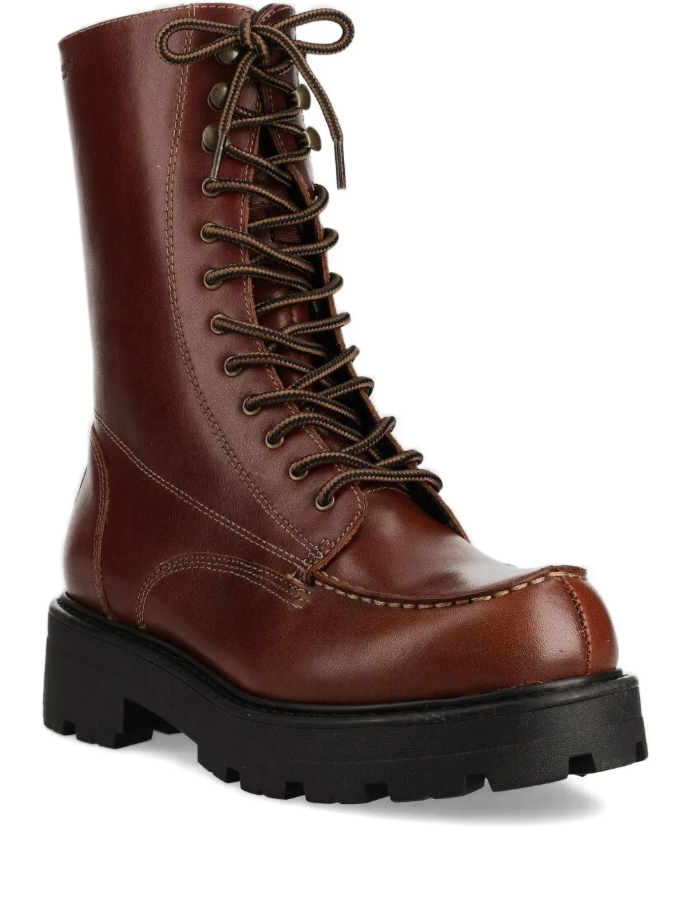 VAGABOND lace-up chunky-sole boots Brown