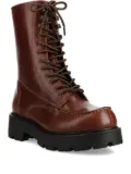 VAGABOND lace-up chunky-sole boots - Brown