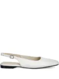 VAGABOND Delia slingback flats - White