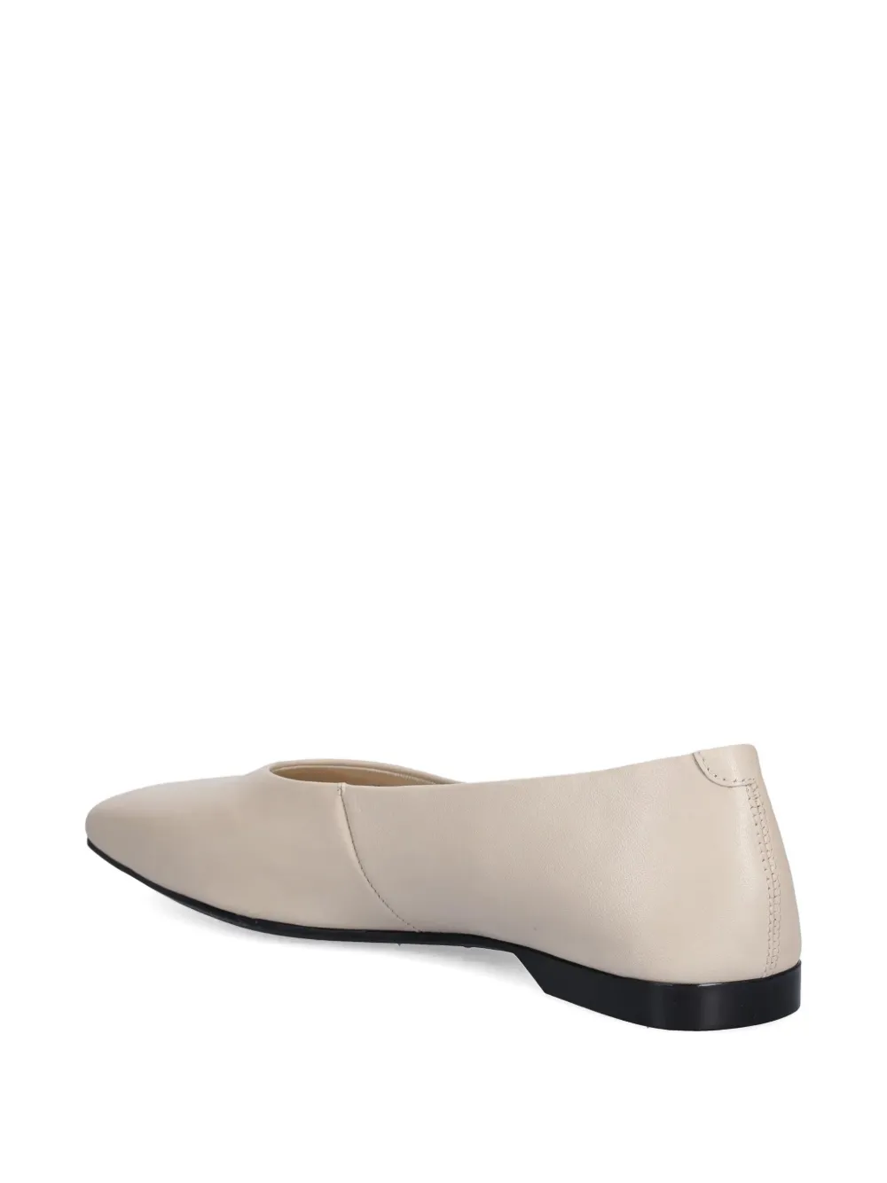 VAGABOND Ballerina's met vierkante neus Wit