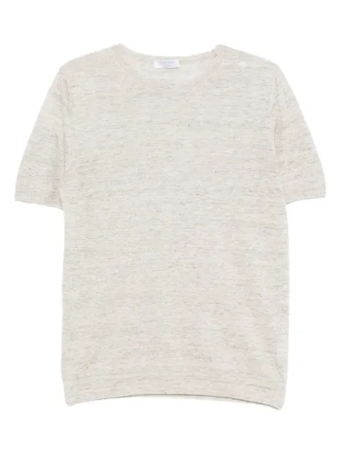 Gran Sasso short-sleeve linen t-shirt