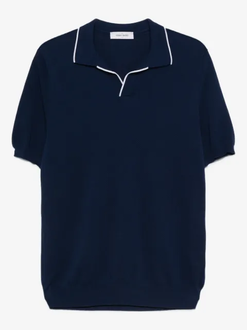 Gran Sasso short-sleeve polo-collar t-shirt