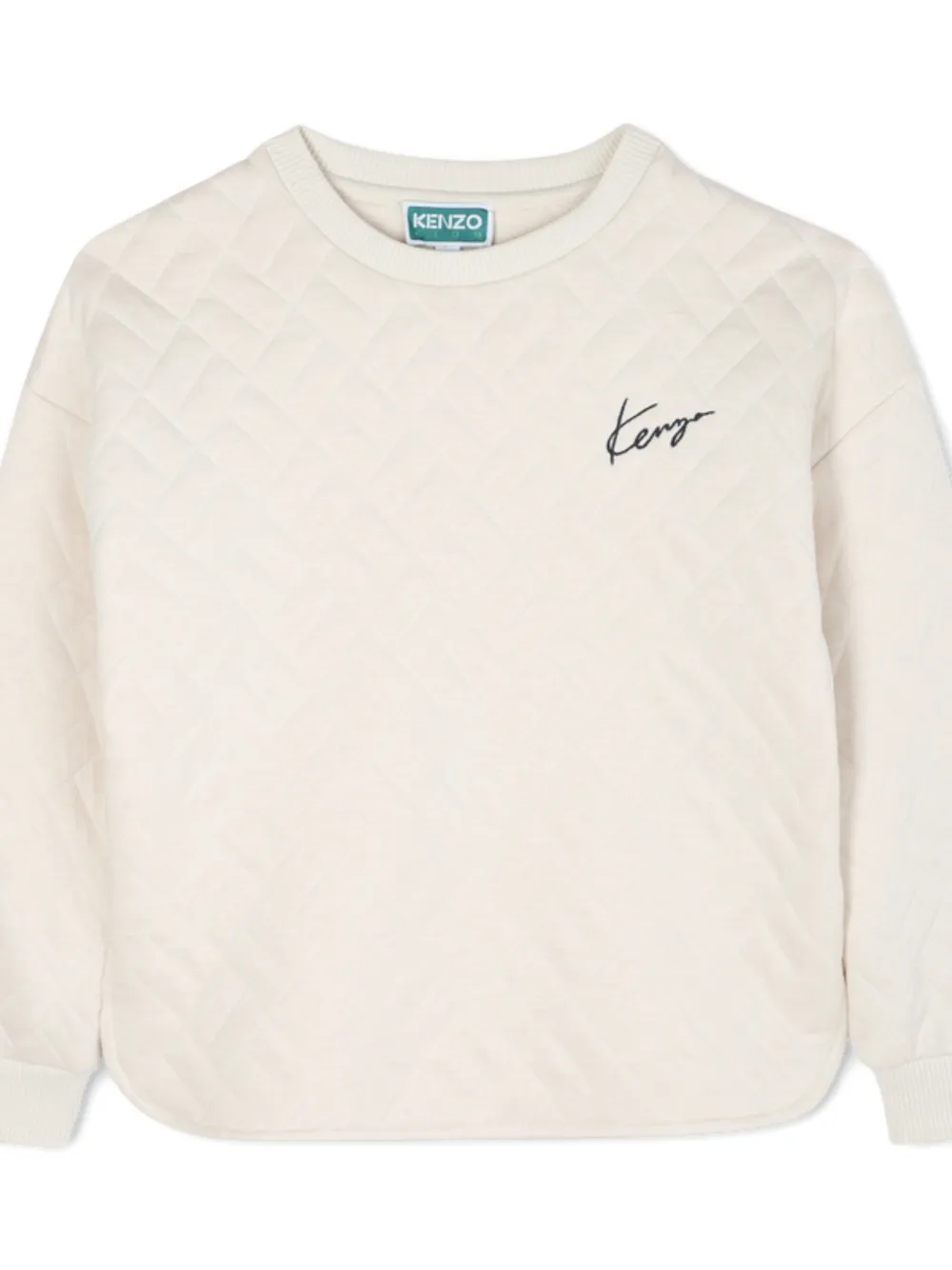 Kenzo Kids Sweater broekset Beige