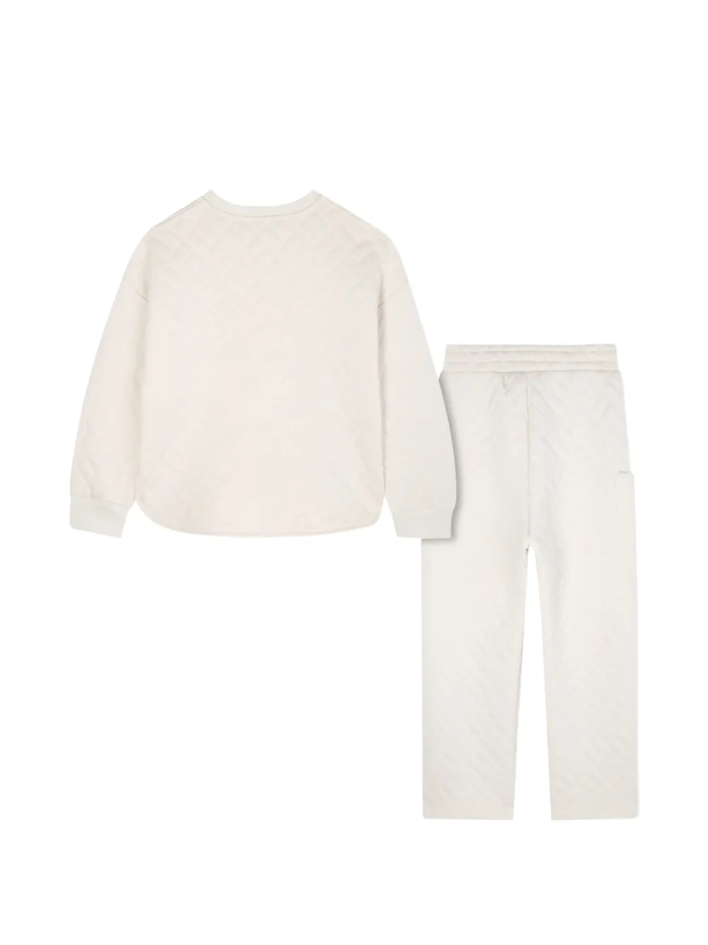 Kenzo Kids Sweater broekset Beige