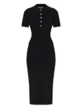 Michael Michael Kors ribbed polo dress - Black